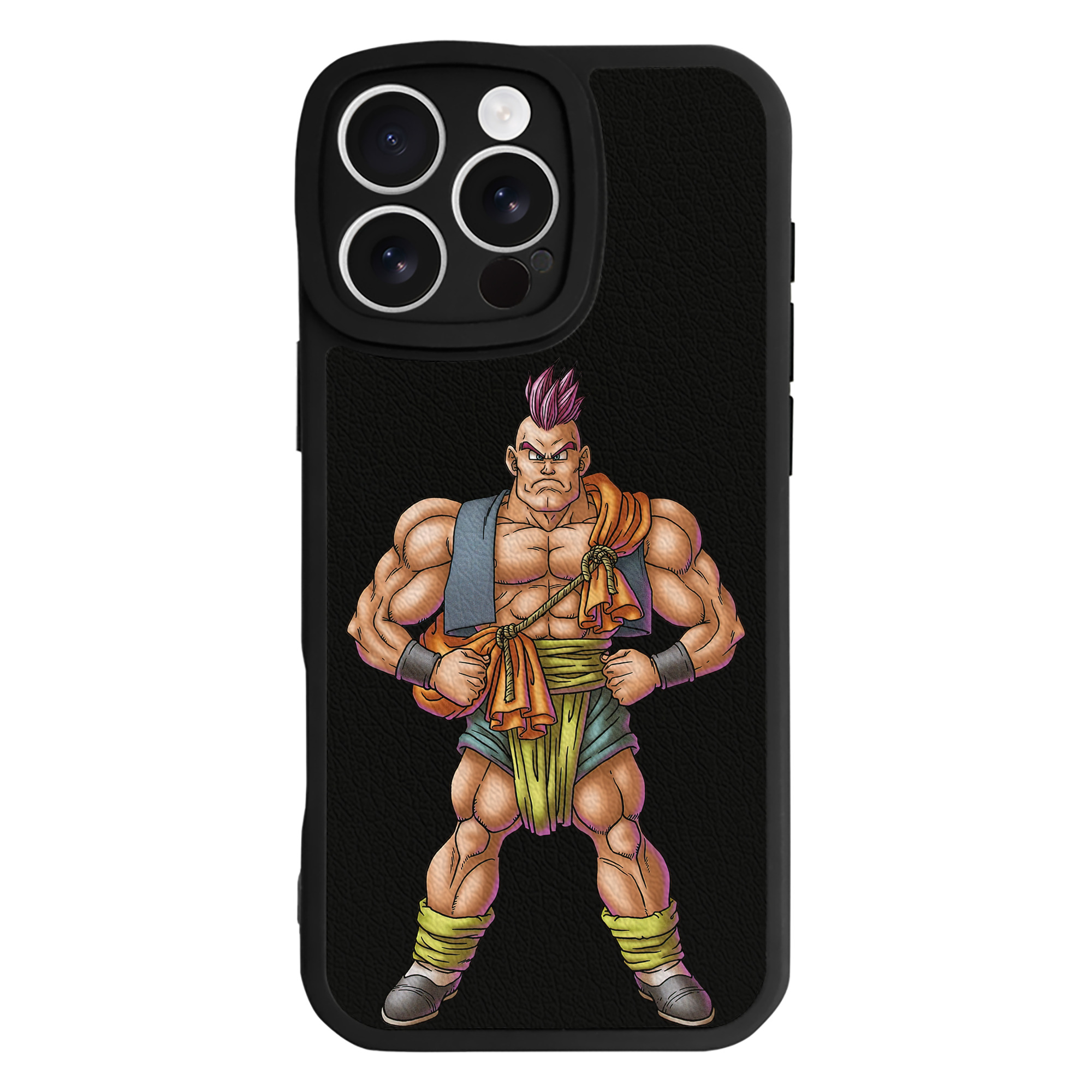 （画像用） ドラゴンクエスト Doragon Kuesuto Dragon Quest 【iPhone 16シリーズ対応】シリコンスマホケース（レザー調） 材質：シリコン